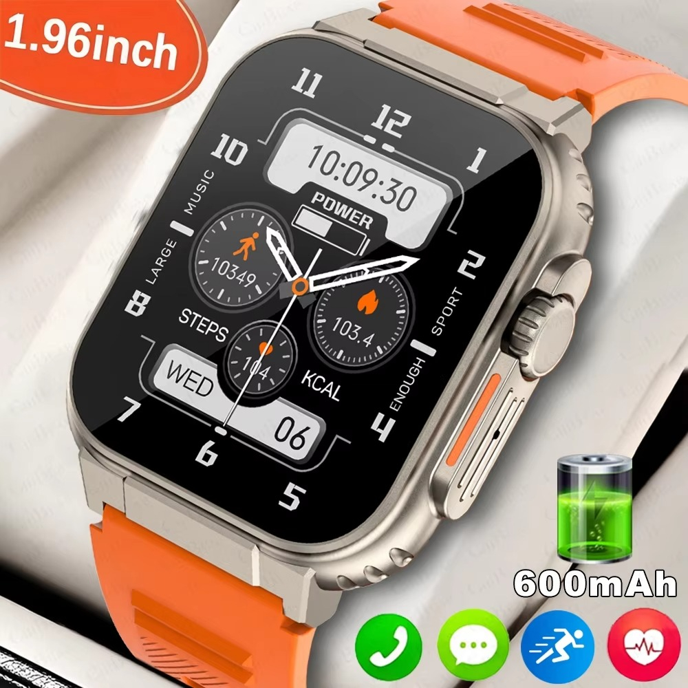 Smart Watch for Men with Bluetooth Calling | Outdoor Sports & Heart Rate Monitor